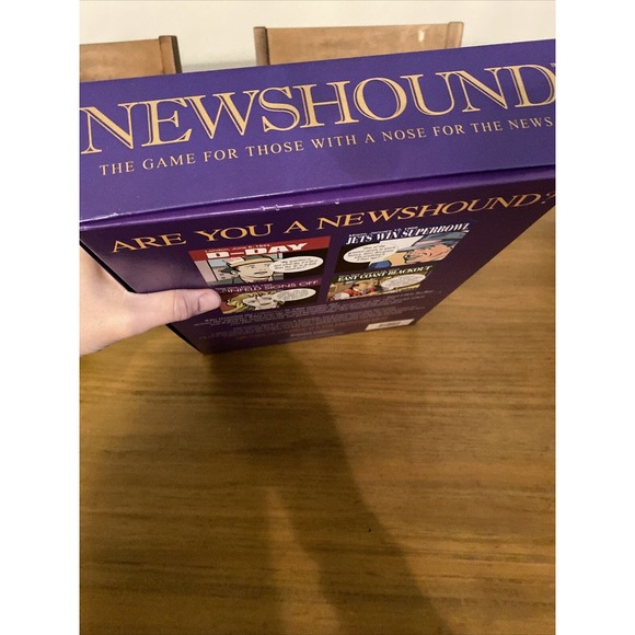 Newshound Board Game Rumba Games (Strategy Fun Facts) Open Box - Picture 3 of 3